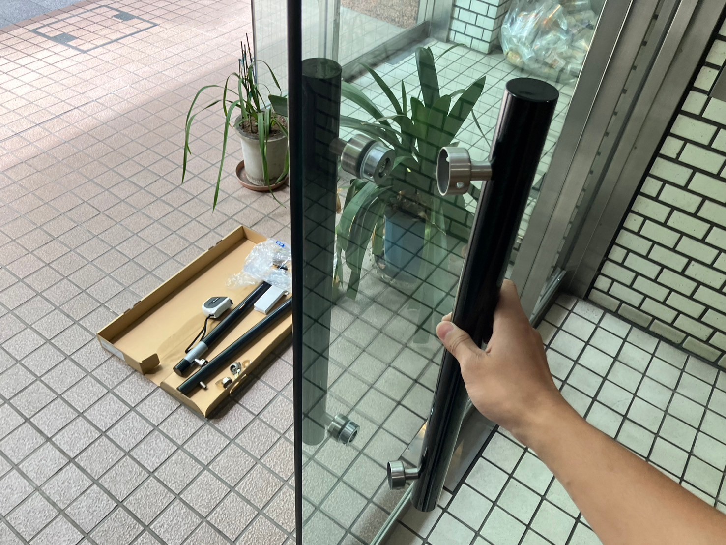 取っ手交換後